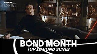 Top 10 Bond Scenes | The Awesome Mix | Bond Month