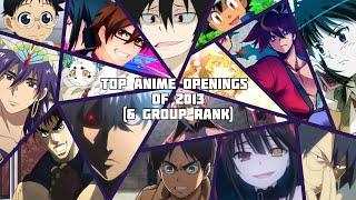 Top Anime Openings of 2013 (6 Group Rank)