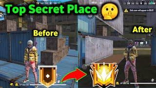 NEW TOP HIDING PLACE IN FREE FIRE||किसी को मत बताना