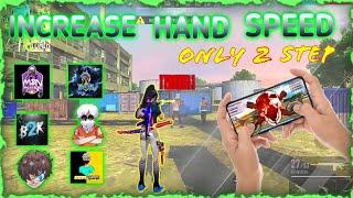 How To Increase Your Hand Speed  In Free Fire | Top 5 Unique Tips and Tricks |Raistar Movement Speed