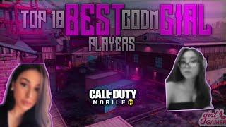 TOP 10 BEST GIRL COD MOBILE PLAYERS!