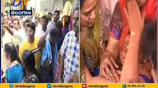 Amrutha Stopped by Relatives | Over Father Maruthi Rao Funeral @ Miryalaguda