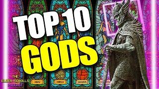 Top 10 GODS - Who Tops the List? | The Elder Scrolls Podcast #6