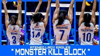 Top 10 Monster Kill Block By Ateneo Lady Eagles