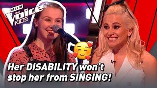 Blind girl sings MAGICAL Blind Audition in The Voice Kids UK 2020! 