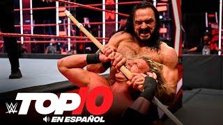 Top 10 Mejores Momentos de Raw En Español: WWE Top 10, Jul 27, 2020