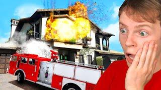 MICHAEL'S HOUSE BURNS DOWN in GTA 5!