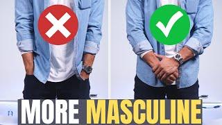 10 Tricks To Look MORE MASCULINE