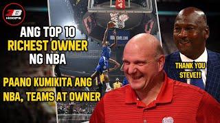 TOP 10 RICHEST NBA OWNER | PAANO KUMIKITA ANG NBA, TEAMS AT OWNERS