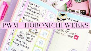 Plan With Me - Hobonichi Weeks