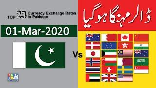 Dollar Rate Today | Forex  Exchange Rate | 01-03-2020 | Dollar To PKR | FBTV Markets