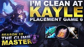 MY KAYLE IS CLEAN! I'M AGAINST AN APHELIOS TOP?!? - Season 10 Climb to Master | League of Legends