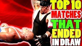 Top 10 WWE Matches That Shockingly Ended In A Draw