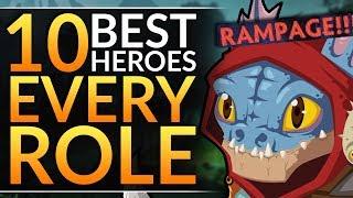 Top 10 BEST HEROES to Main in 7.23F - BROKEN Meta Picks for EVERY ROLE - Dota 2 Pro Guide