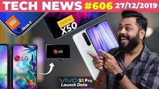 Realme X50 Pics & All Specs,Redmi Note 9 on Punch Hole,Free TV w/ LG G8x, vivo S1 Pro Launch-TTN#606