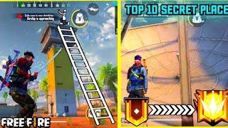 Top 10 hiding place in Kalahari || இந்த இடம் மட்டும் தெரிஞ்ச ஒரே நாளில் heroic போகலாம் || free fire