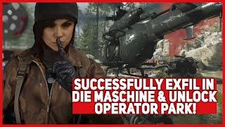 How to Successfully Exfil in Die Maschine Zombies and Unlock Operator Park!