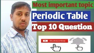 Periodic Table | Top 10 Question from table | by Sushil sir #rightway01