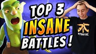 TOP 3 CRAZIEST BATTLES I'VE EVER HAD?! 