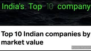 India's Top 10 company