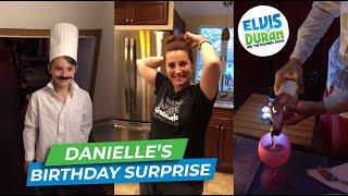 Watch Danielle’s Family Surprise Her With The Best Birthday ‘Night Out’ | Elvis Duran Exclusive