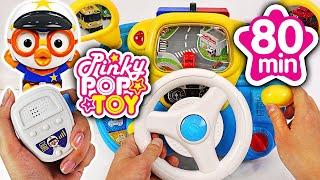 Dec 2018 TOP 10 Videos 80min. Pororo and Tayo | PinkyPopTOY