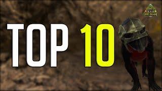 Top 10 BEST BASE Locations For LOST ISLAND - Ark Survival Evolved