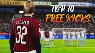 PES 2020 - TOP 10 FREE KICKS HD