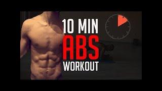 10 MINUTE INTENSE  ABS  WORKOUT  TO BURN BELLY FAT