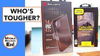 The TOUGHEST? OtterBox Defender VS Ballistic Tough Jacket MAXX - iPhone 11 Tough Case Comparison