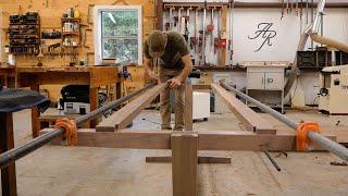 Building A Nakashima Inspired Dining Table in Texas Walnut (Part 2)