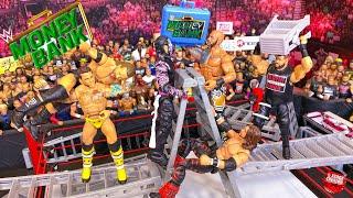 MONEY IN THE BANK ACTION FIGURE LADDER MATCH! RICOCHET VS OWENS VS MORRISON VS PUNK VS COLE VS HARDY