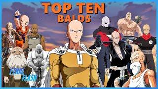 Top 10 Strongest Bald Anime Characters | IN HINDI |