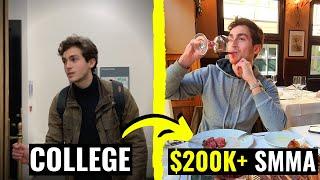 How to Start A $100,000 SMMA During COLLEGE [3 things you need!]