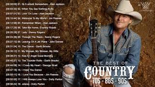 Alan Jackson, Don Williams, Garth Brooks, Jim Reeves, Kenny Rogers - Top Country Music Of All Time