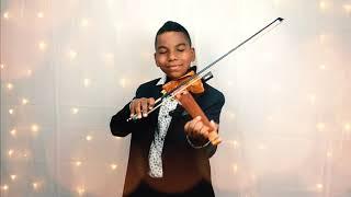 Amazing Grace (violin cover acapella) Tyler Butler-Figueroa Violinist, 13, Leukemia Survivor NC #AGT