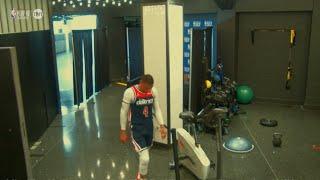 Russell Westbrook Gets Mad After Wizards Gets Eliminated&Left Court Too Early!