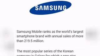 Top 10 mobile company in the world 2020