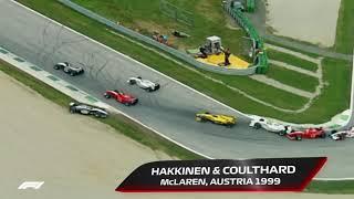 Top 10 car crash on F1