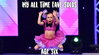 My Top 35 All Time Fave Solos (Age 6)