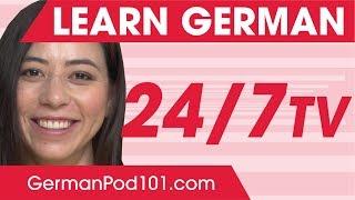 Learn German 24/7 with GermanPod101 TV