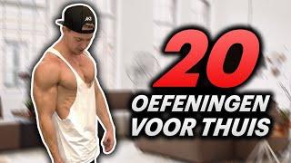 TOTAL BODY THUIS WORKOUT | 20 TOP OEFENINGEN!