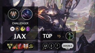 Jax Top vs Urgot - KR Challenger Patch 10.5