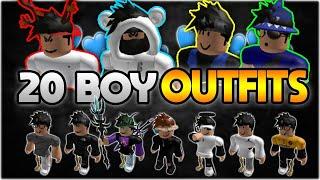 TOP 20 BEST ROBLOX BOY OUTFITS OF 2020