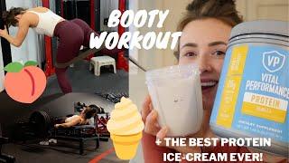 Killer Glute Workout + The Best Protein Ice-Cream