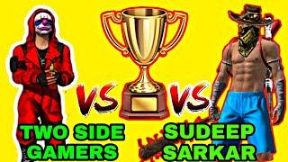 TWO SIDE GAMERS VS RAKESH0007 VS ANKUSH VS NILBAH GAMING || WHO WILL WIN? || LEGENDS OF FREEFIRE