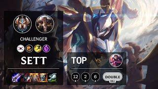 Sett Top vs Irelia - KR Challenger Patch 10.16