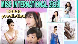 MISS INTERNATIONAL 2019 TOP 20 PREDICTION mother and son edition