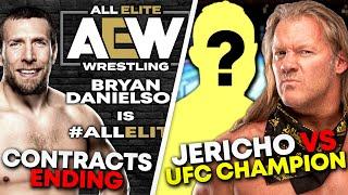 Former UFC CHAMPION Calls Out Chris Jericho | MAJOR WWE Contracts ENDING In 2021 | AEW News & Rumors