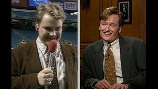 Andy At Super Bowl XXVIII - "Late Night With Conan O'Brien"